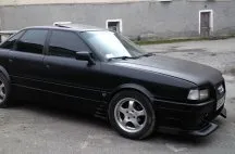 Tuning Audi fényszóró kezével 80