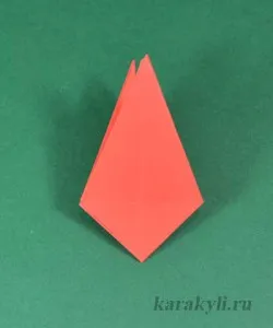 Tulip - съраунд оригами цвете за деца от 8 години, драсканица