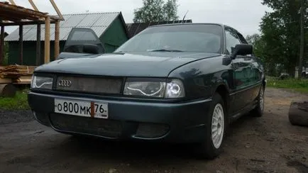 Tuning Audi fényszóró kezével 80