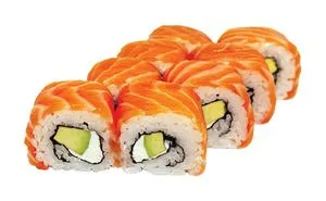 Kalória sushi tekercsek és Philadelphia, Kalifornia és más