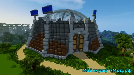 Карта на Джурасик парк за Minecraft