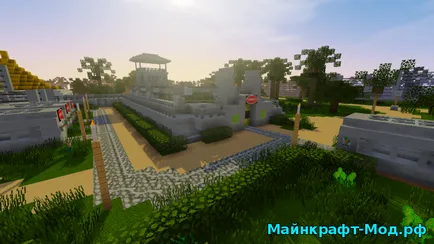 Карта на Джурасик парк за Minecraft