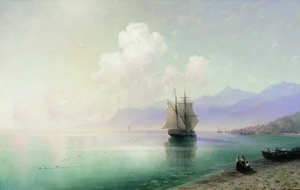 Aivazovsky fotografie pictura cu nume (cel mai cunoscut)