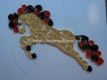 Quilling kép a mester osztály az új 2014