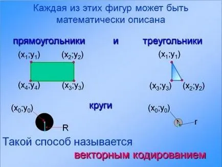 Vektor kódolási grafikus információk