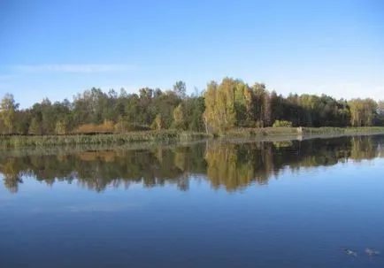 Verhneruzskoe tározó leírás, a halászat és a fotó