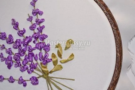 benzi de broderie pictura „un buchet de lavandă“