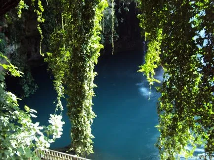 Водопад горната Dyuden в Анталия