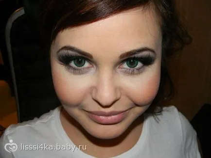 Make-up artist I; )))), Pentru a face sus porecle