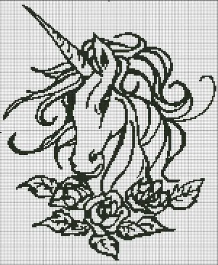 broderie unicorn pentru căsătorie