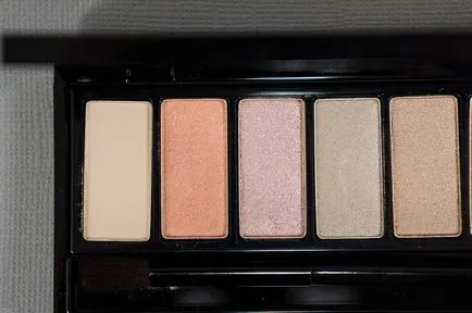 Yves saint laurent variatie couture paleta # 1 recenzie Nu, Swatch, machiaj