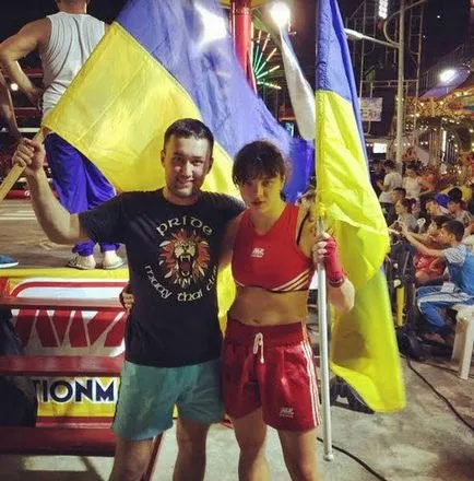 Zaporozhanka разказа как тя стана шампион в тайландски бокс 