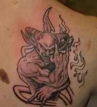 Jelentése tetoválás „démon”