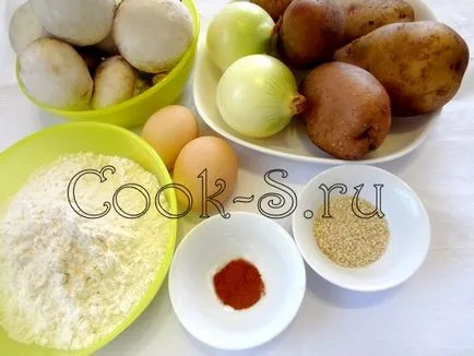 Potato ролки с гъби - стъпка по стъпка рецепта със снимки закуски