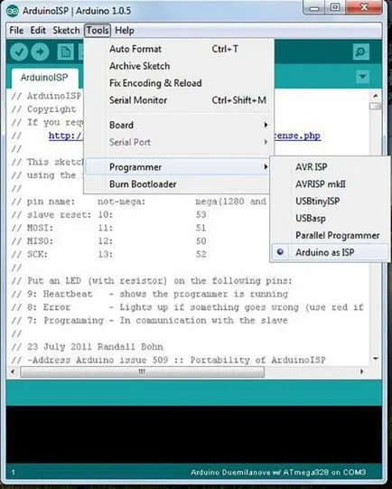 Arduino klónozni a saját kezét