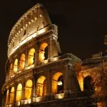 Colosseumul din Roma, Italia, fotografii, descriere