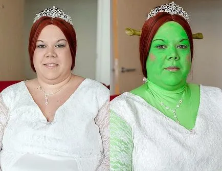 Amikor a kannibálok nem félnek a Shrek és Fiona esküvő - Fair Masters - kézzel készített, kézzel készített