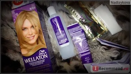 за боядисване на коса Wella wellaton - «цвят 8