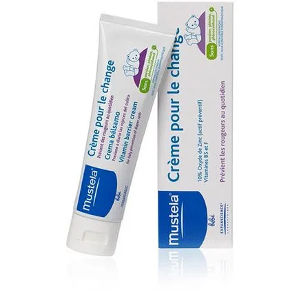 Crema conform instrucțiunilor de scutec Mustela pentru utilizare, pret, recenzii, descrieri