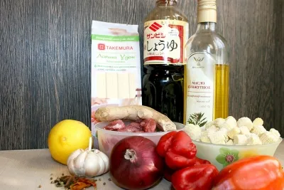 Udon tészta leves recept ázsiai