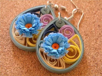 Quilling ékszer a kezüket