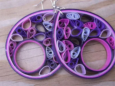 Quilling bijuterii cu mâinile lor