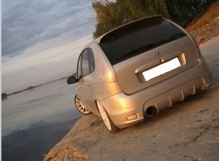 Lada Kalina спорт - тунинг кола с ръцете си - настройка на ВАЗ
