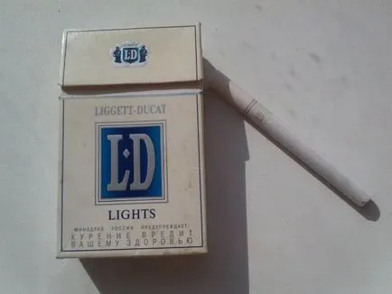 LD цигари история на създаването, обхвата и вида продукти
