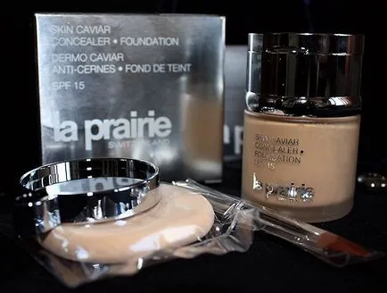 La Prairie alapítvány bőr kaviár rejtegető alapozó SPF 15