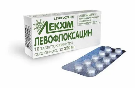 Levofloxacin prosztatagyulladás útmutató, vélemények