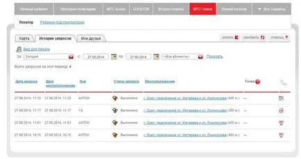 Locator MTS - hogyan lehet csatlakozni, login, letilthatja és költségek