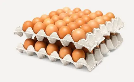 Кутии за яйца, които продават подноси с пилешко, пъдпъдъчи яйца