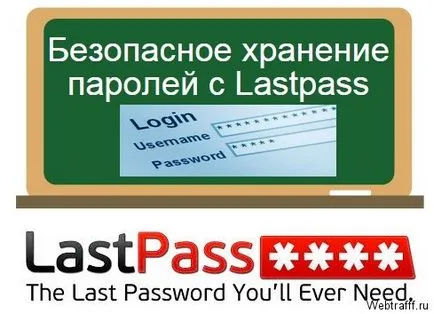 Най-добрата програма за съхраняване на пароли LastPass