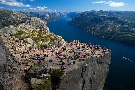 Lysefjord, Norvégia