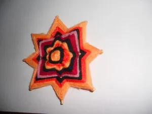 Mandala - техника на тъкане - Детство Planet