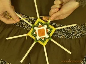 Mandala - tehnica de tesut - Copilărie Planet