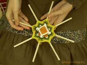 Mandala - technikája szövés - Childhood Planet