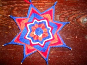 Mandala - техника на тъкане - Детство Planet