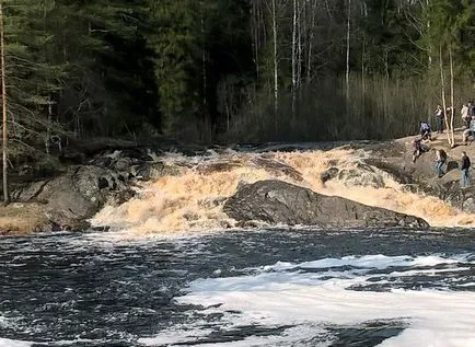 Helyezzük a földön márványbányászathoz Ruskeala (Karélia), átadva