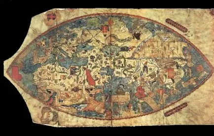 18 Harta a lumii antice prin ochii strămoșilor noștri - în lumea interesantă