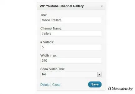 10 Free YouTube-galerii pentru WordPress