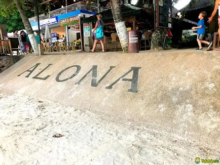 Alona Beach - cea mai frumoasă plajă din Panglao, Bohol, Filipine