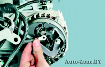 Auto zóna - javítás fiat Albea - elektromos - generátor - eltávolítása és telepítése generátor