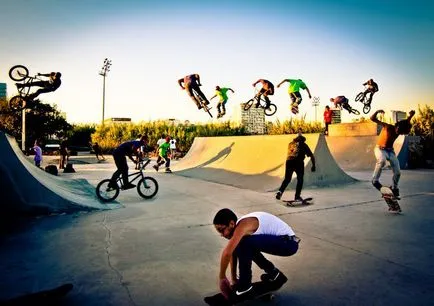 Ideea de afaceri skate park