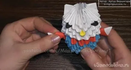 Moduláris origami «Hello Kitty»