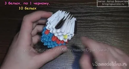 Moduláris origami «Hello Kitty»