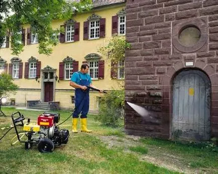 Ablakok mosásához és épületek homlokzatai minden részletet és árnyalatok