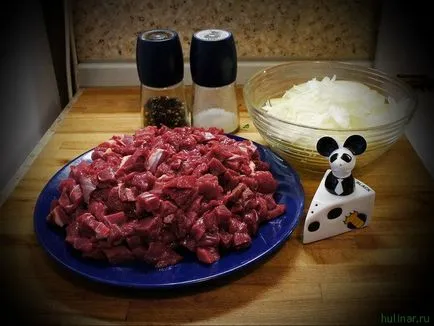 Bœuf Stroganoff - Carne de vită un site la Stroganoff, oamenii de gătit - cele mai bune rețete cu fotografii