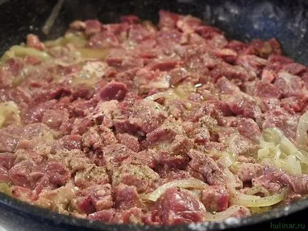 Bœuf Stroganoff - Carne de vită un site la Stroganoff, oamenii de gătit - cele mai bune rețete cu fotografii