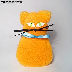 Pentru copii hand-made articol - o pisica - cu instrucțiuni foto